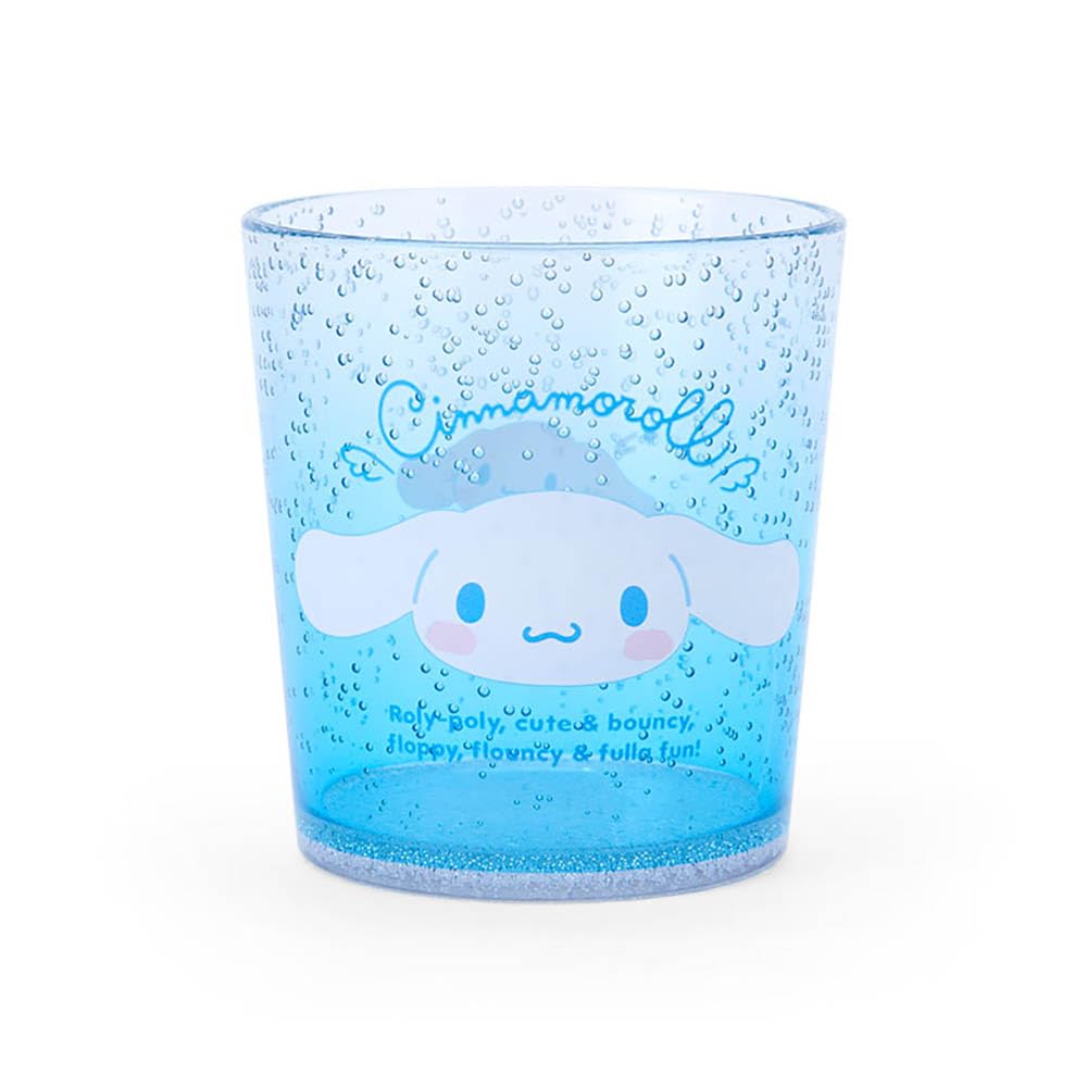 Sanrio Clear Tumbler 300ml Cinnamoroll Design Durable and Stylish- Japan Figure Store - #1 Bring To You The Best Japanese Goods