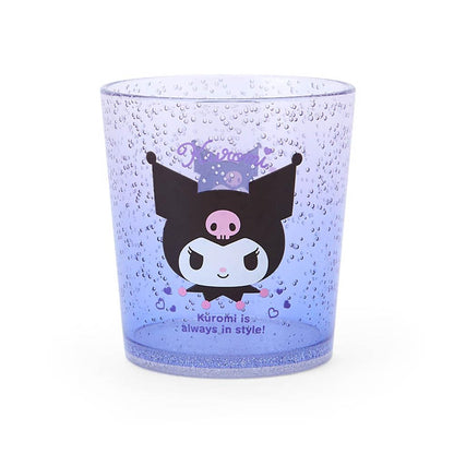 Sanrio Clear Tumbler Kuromi 300ml Portable BPA-Free Cup- Japan Figure Store - #1 Bring To You The Best Japanese Goods