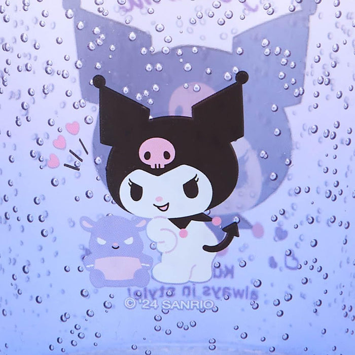 Sanrio Clear Tumbler Kuromi 300ml Portable BPA-Free Cup- Japan Figure Store - #1 Bring To You The Best Japanese Goods