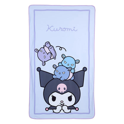 Sanrio Kuromi Cool-To-The-Touch Nap Blanket 95x160cm - Soft and Cozy- Japan Figure Store - #1 Bring To You The Best Japanese Goods