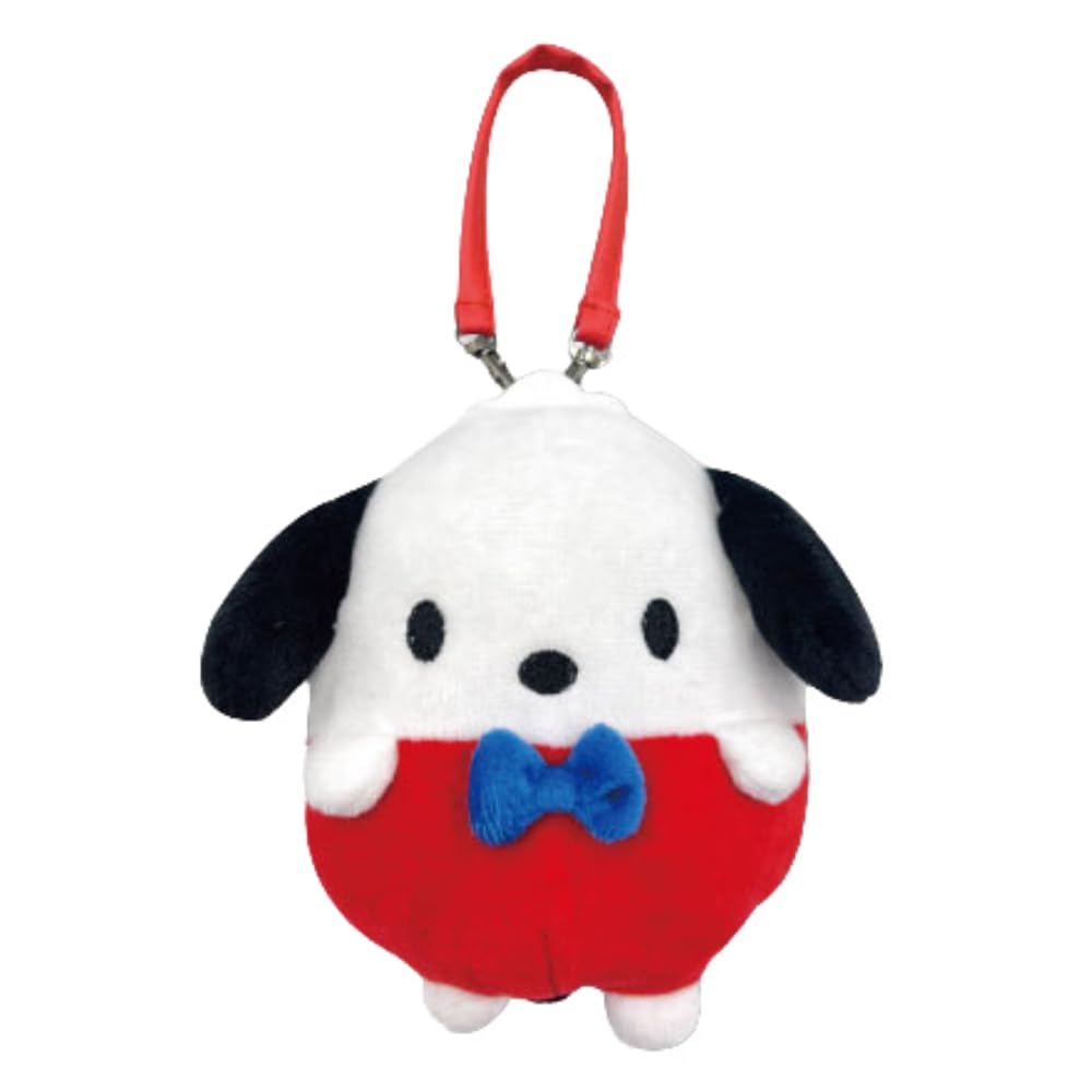 San-X Pochacco Die-Cut Pouch 12x11.5x6cm - Cute Sanrio Accessories- Japan Figure Store - #1 Bring To You The Best Japanese Goods