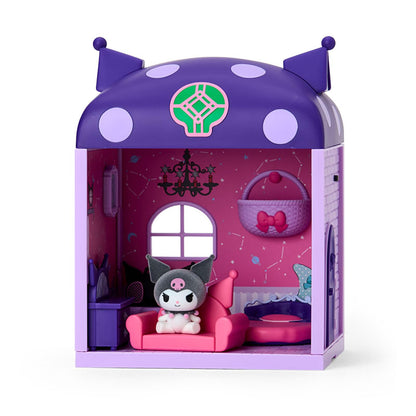 Maison de poupée Sanrio My Melody Kuromi, ensemble d'anime en résine ABS et PVC, pour enfants de 3 ans et plus.