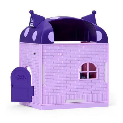 Maison de poupée Sanrio My Melody Kuromi, ensemble d'anime en résine ABS et PVC, pour enfants de 3 ans et plus.
