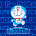 Sanrio Doraemon Drawstring Bag M Size I'M Doraemon 734039- Japan Figure Store - #1 Bring To You The Best Japanese Goods