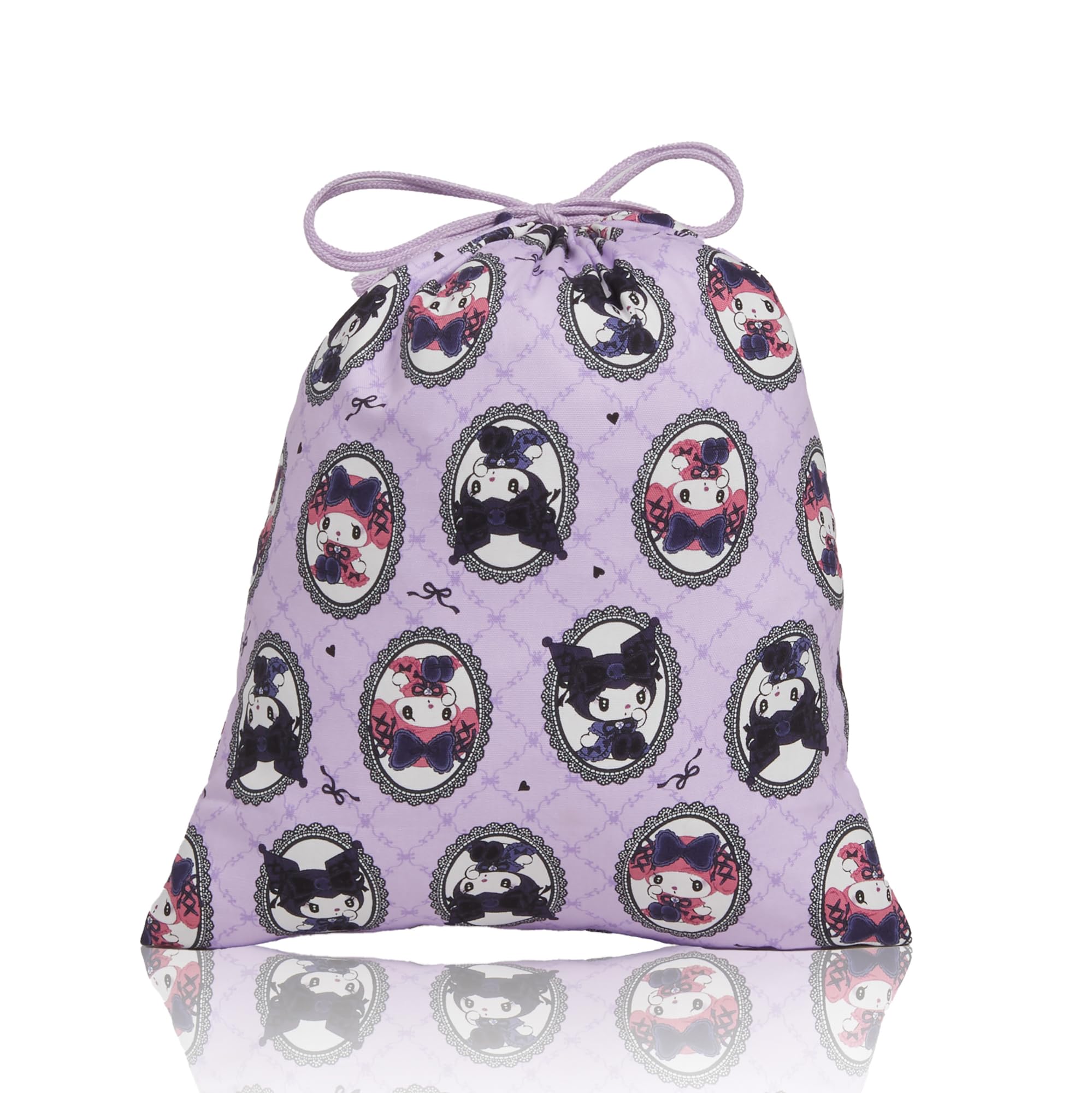 Sanrio Drawstring Bag My Melody Kuromi Model Cg-3496- Japan Figure Store - #1 Bring To You The Best Japanese Goods