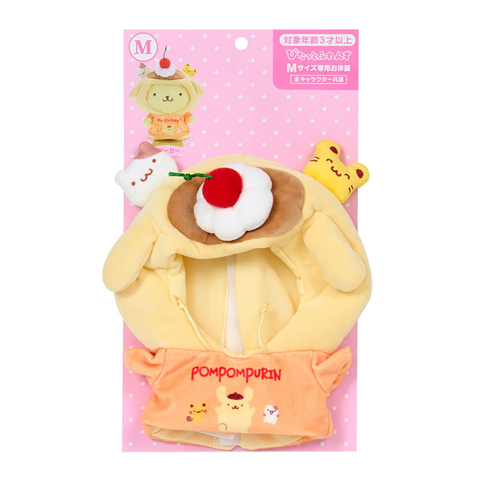Sanrio Pompompurin Dress-Up Clothes M Polyester Ages 3+ Fun 124508
