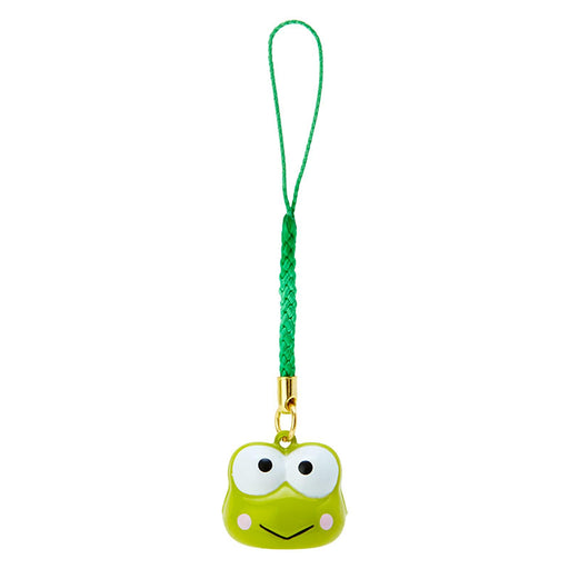 Sanrio Kerokerokeroppi Face-Shaped Charm Strap Brass Bell 341711- Japan Figure Store - #1 Bring To You The Best Japanese Goods