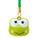 Sanrio Kerokerokeroppi Face-Shaped Charm Strap Brass Bell 341711- Japan Figure Store - #1 Bring To You The Best Japanese Goods