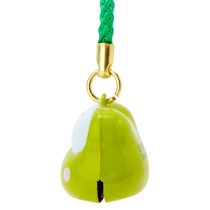 Sanrio Kerokerokeroppi Face-Shaped Charm Strap Brass Bell 341711- Japan Figure Store - #1 Bring To You The Best Japanese Goods