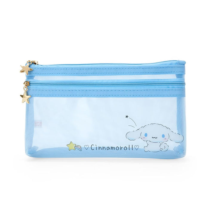 Sanrio Cinnamoroll Flat Pen Case 11x20x2.5 cm | Cute Stationery Organizer- Japan Figure Store - #1 Bring To You The Best Japanese Goods