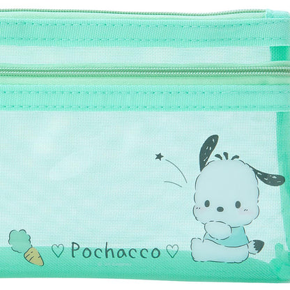 Sanrio Pochacco Flat Pen Case 11x20x2.5 cm - Cute Character Design- Japan Figure Store - #1 Bring To You The Best Japanese Goods