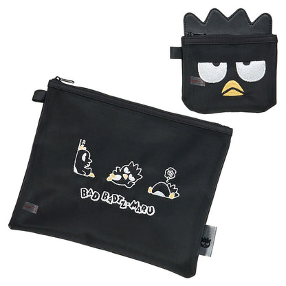 Sanrio Bad Badtz-Maru Flat Pouch Set of 2 Polyester for Ages 3+