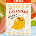 Sanrio Gudetama 2022 Daily Wall Calendar - 746347- Japan Figure Store - #1 Bring To You The Best Japanese Goods