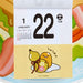 Sanrio Gudetama 2022 Daily Wall Calendar - 746347- Japan Figure Store - #1 Bring To You The Best Japanese Goods