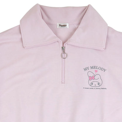 Sanrio My Melody Half Zip Sweatshirt 437867 - Cute Character Design- Japan Figure Store - #1 Bring To You The Best Japanese Goods