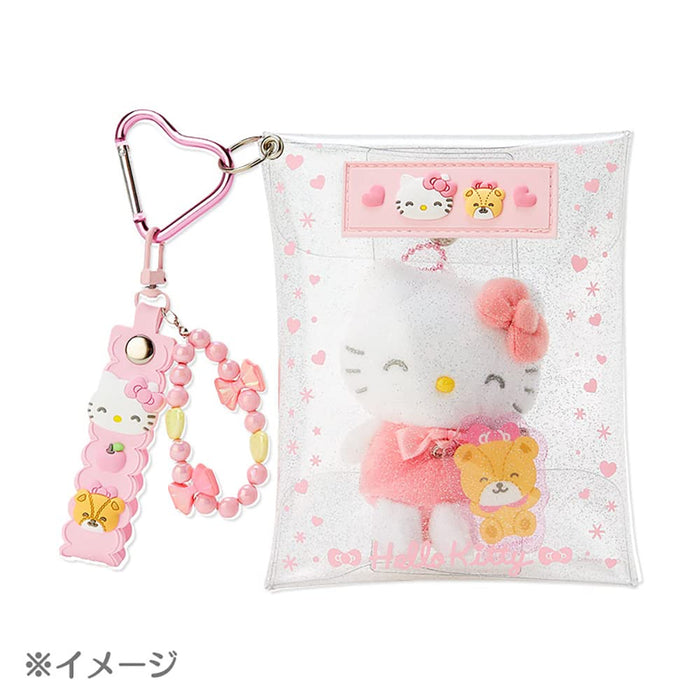 Sanrio Hangyodon Clear Pouch Smiley Face 764272 - Cute and Durable Bag- Japan Figure Store - #1 Bring To You The Best Japanese Goods