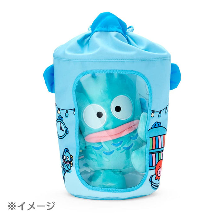 Sanrio Hangyodon Storage Drawstring Bag Gyodon Room 967173 Durable Portable- Japan Figure Store - #1 Bring To You The Best Japanese Goods