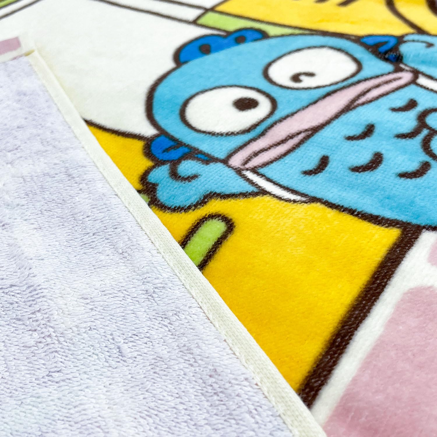 Sanrio Happy Danby 100% Cotton Bath Towel Retro 60x120cm- Japan Figure Store - #1 Bring To You The Best Japanese Goods