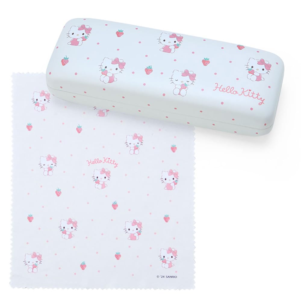 Sanrio Hello Kitty Glasses Case 3.5 x 16 x 5.8 cm - Personal Accessories- Japan Figure Store - #1 Bring To You The Best Japanese Goods