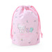 Sanrio Hello Kitty Drawstring Bag Gusseted Small Red 254347- Japan Figure Store - #1 Bring To You The Best Japanese Goods