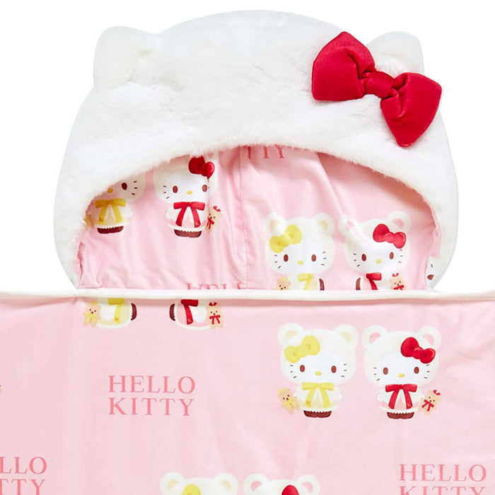 Sanrio Hooded Blanket Hello Kitty Birthday Series 2022 120x10x97 Cm- Japan Figure Store - #1 Bring To You The Best Japanese Goods