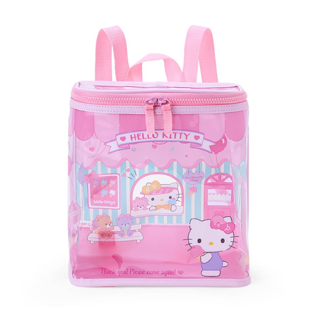 Sanrio Kids Clear Hello Kitty Backpack 780707 Durable Transparent School Bag- Japan Figure Store - #1 Bring To You The Best Japanese Goods