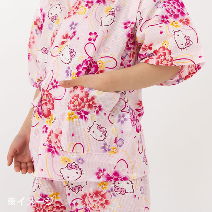 Sanrio Cinnamoroll Kids Jinbei 130Cm Traditional Summer Outfit- Japan Figure Store - #1 Bring To You The Best Japanese Goods