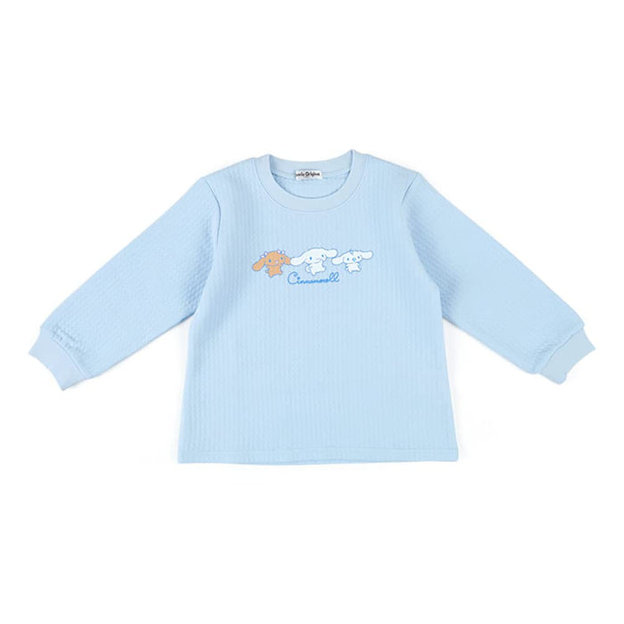 Sanrio Kids Quilted Cinnamoroll Pajamas 110Cm Cozy Sleepwear- Japan Figure Store - #1 Bring To You The Best Japanese Goods