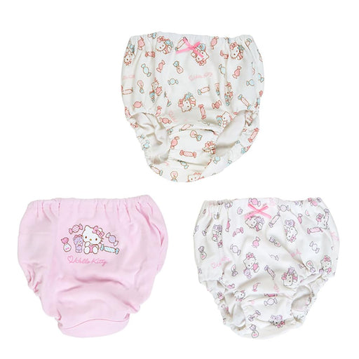 Sanrio Hello Kitty Kids Shorts 3-Piece Set 120Cm Kitty-Chan Design- Japan Figure Store - #1 Bring To You The Best Japanese Goods