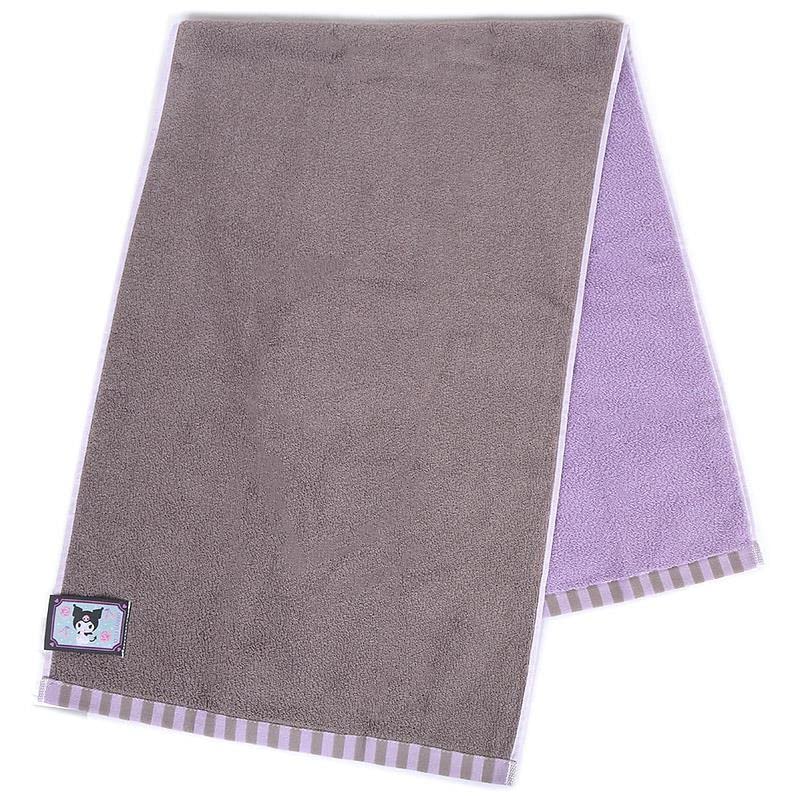 Sanrio Kuromi Compact Bath Towel - Soft Absorbent and Travel-Friendly- Japan Figure Store - #1 Bring To You The Best Japanese Goods