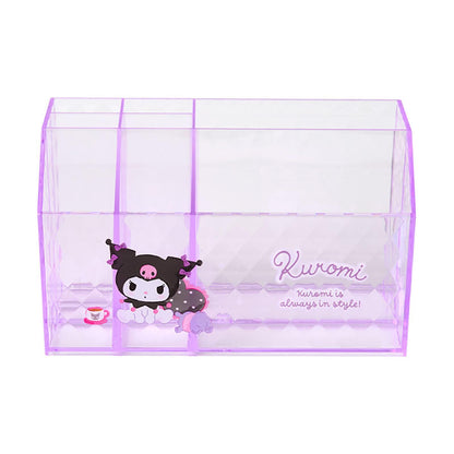 Sanrio Kuromi Cosmetic Organizer 115959 Portable Makeup Storage Box