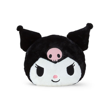 Sanrio Kuromi Face-Shaped Cushion S 272639 - Cute and Cozy Pillow- Japan Figure Store - #1 Bring To You The Best Japanese Goods
