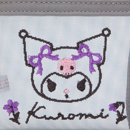 Sanrio Kuromi Mini Flat Pouch 822132 - Stylish and Compact Storage Bag