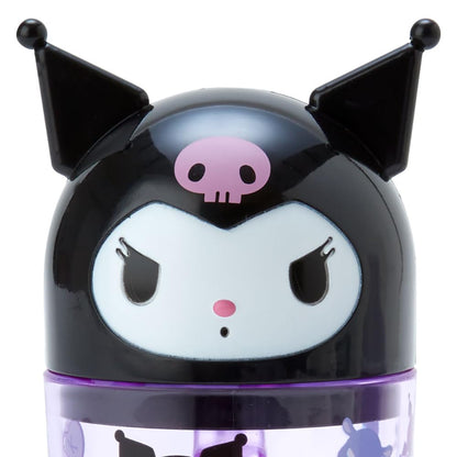 Sanrio Kuromi Toothbrush & Cup Set - 12x7x5 cm Character Design- Japan Figure Store - #1 Bring To You The Best Japanese Goods