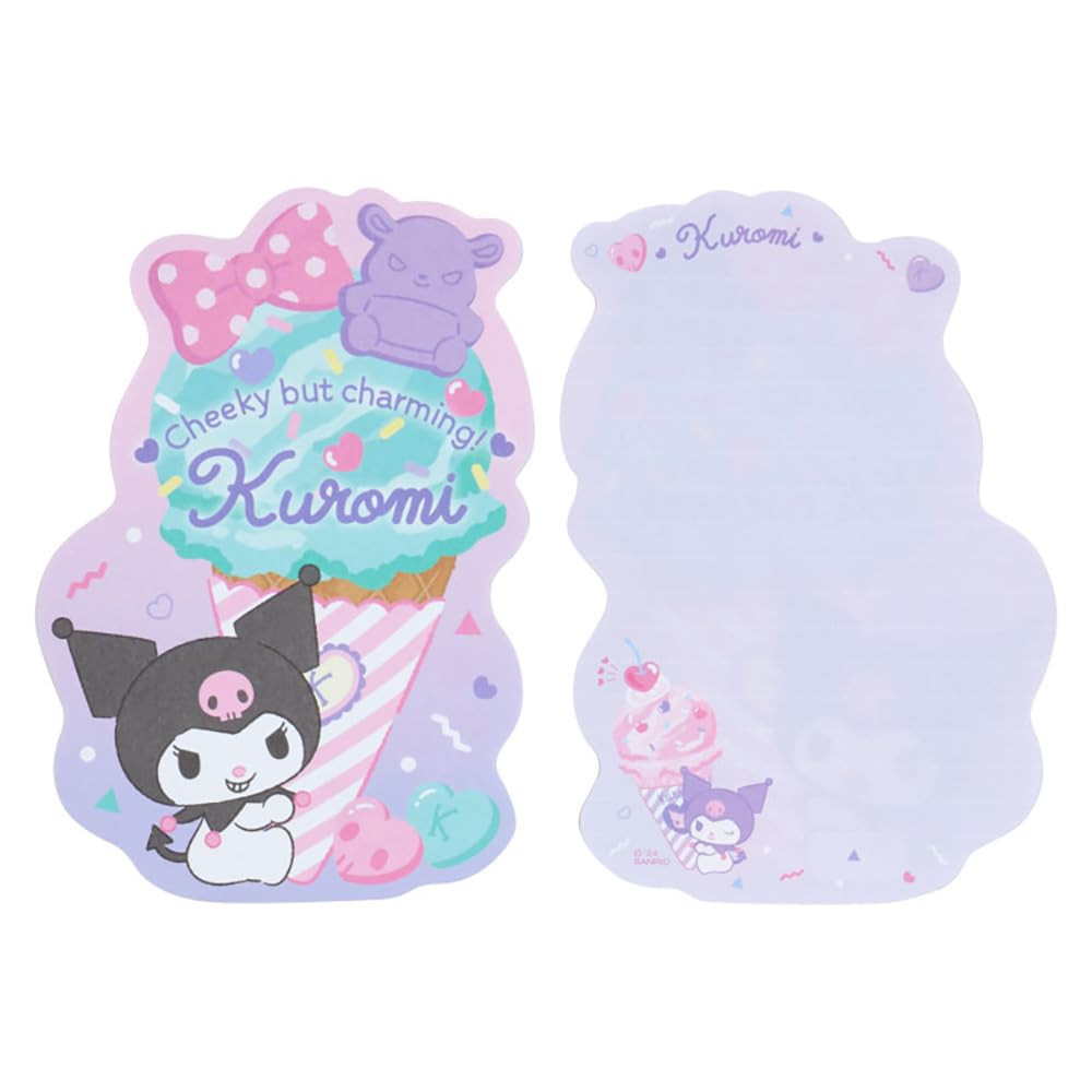 Sanrio Kuromi Ice Party Letter Set Stationery - 328383- Japan Figure Store - #1 Bring To You The Best Japanese Goods