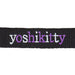 Sanrio Yoshikitty Hello Kitty Embroidered Tag Keychain 13X4X0.7cm 1st Edition- Japan Figure Store - #1 Bring To You The Best Japanese Goods