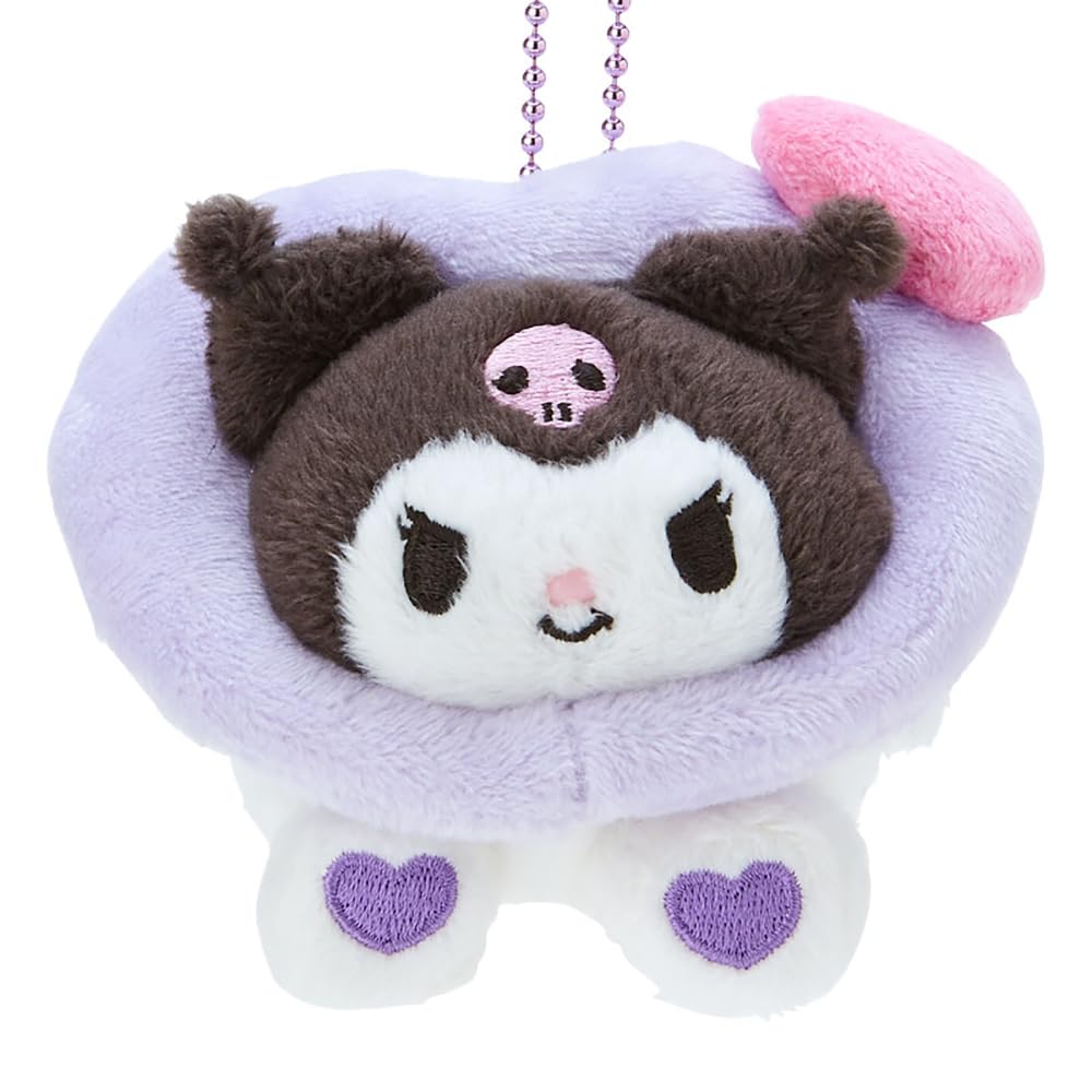 Sanrio Kuromi Character Mascot Holder 3rd Edition Colorful Heart Series- Japan Figure Store - #1 Bring To You The Best Japanese Goods