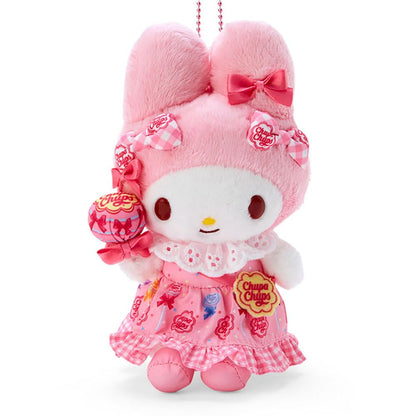 Sanrio My Melody Mascot Holder Chupa Chups 2nd Edition 15.5x10x9cm- Japan Figure Store - #1 Bring To You The Best Japanese Goods