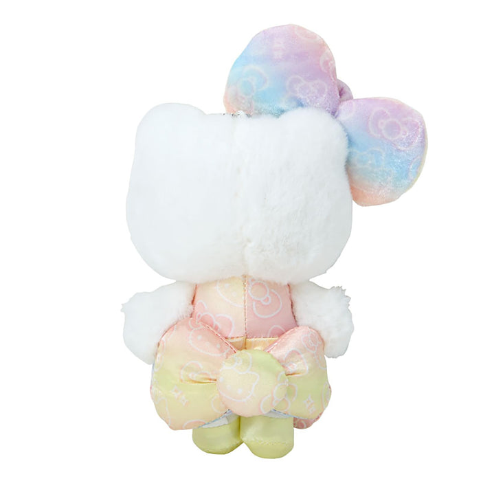 Sanrio Hello Kitty 50th Birthday Mascot Holder with Fashionable Ribbons