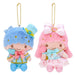 Sanrio Little Twin Stars Mascot Holder Set - Kiki & Lala Approx. 10x6x15cm- Japan Figure Store - #1 Bring To You The Best Japanese Goods