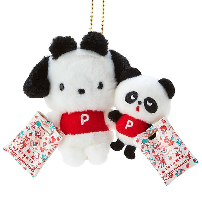 Sanrio Pochacco Mascot Holder 10.5x10x5cm - Cute Character Accessory- Japan Figure Store - #1 Bring To You The Best Japanese Goods