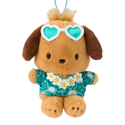 Sanrio Pochacco Tokonatsu Vacation Mascot Holder Polyester & Steel Ages 6+