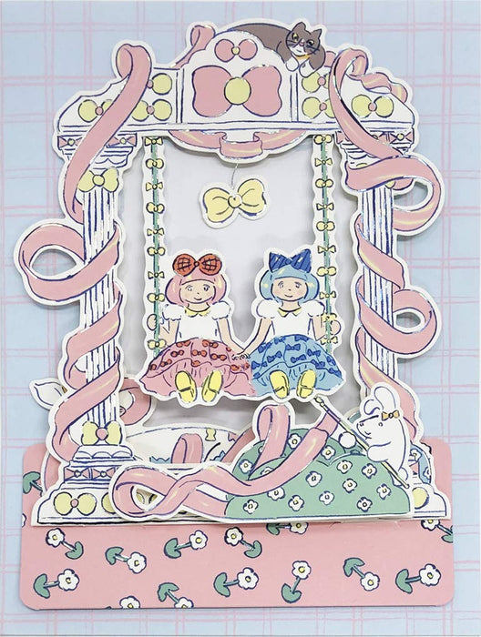 Sanrio Futaribonchan Kitazawa Heisuke Message Card Birthday Celebration P3501- Japan Figure Store - #1 Bring To You The Best Japanese Goods