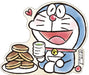 Sanrio Doraemon Dorayaki Mountain Message Card Set Dr7-0 P 1907- Japan Figure Store - #1 Bring To You The Best Japanese Goods