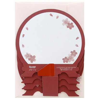 Sanrio Spring Greeting Card with Cherry Blossoms and Rabbit - Overseas Shipping- Japan Figure Store - #1 Bring To You The Best Japanese Goods