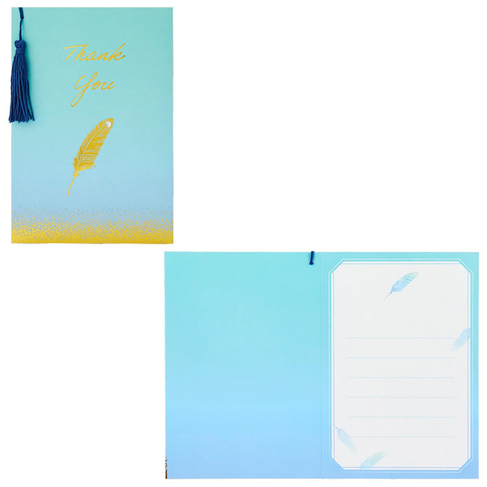 Sanrio Feather Message Greeting Card with Thank You Note - Overseas Shipping- Japan Figure Store - #1 Bring To You The Best Japanese Goods