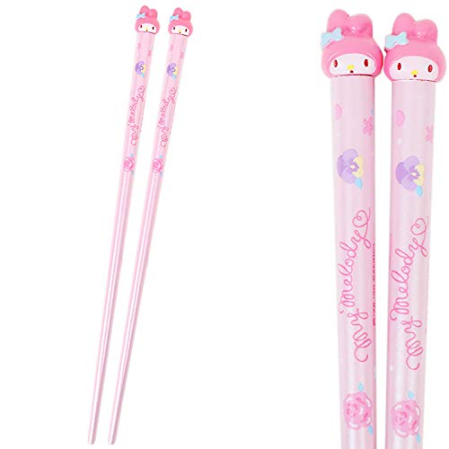 Sanrio My Melody Chopsticks With Mascot - Perfect for Homemade Meals- Japan Figure Store - #1 Bring To You The Best Japanese Goods