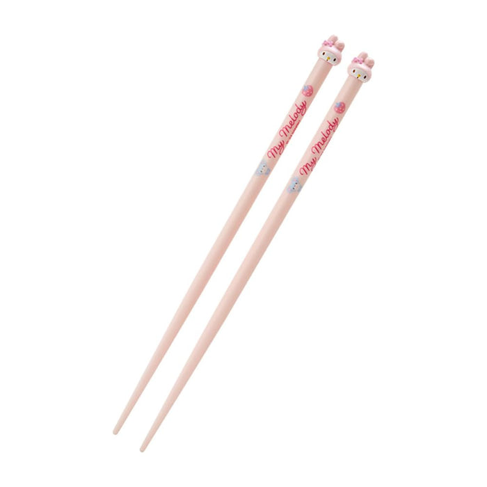 Sanrio My Melody Chopsticks with Mascot 21cm Character 2.4x1cm 989681- Japan Figure Store - #1 Bring To You The Best Japanese Goods