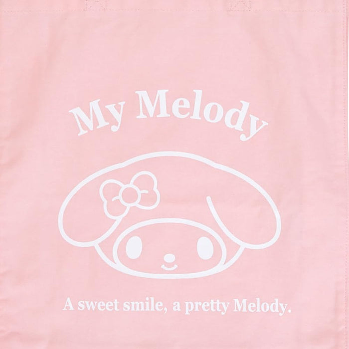 Sanrio My Melody Cotton Tote Bag Handbag 40x36x10cm for Kids and Adults- Japan Figure Store - #1 Bring To You The Best Japanese Goods