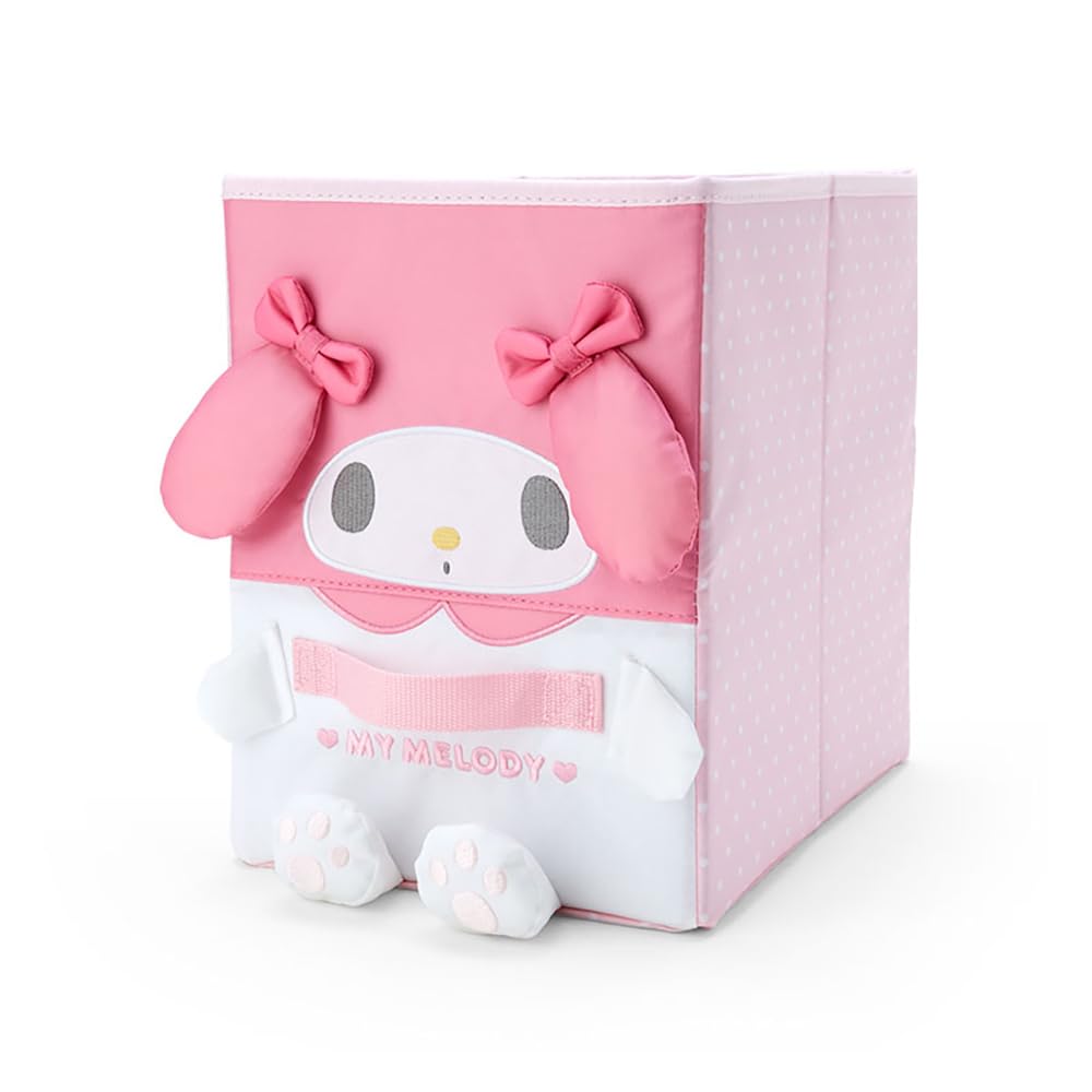 Sanrio My Melody Folding Storage Case S 26x19x26cm Storage Box- Japan Figure Store - #1 Bring To You The Best Japanese Goods